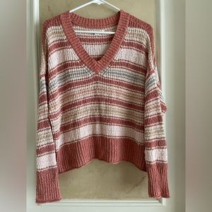Striped American Eagle Sweater